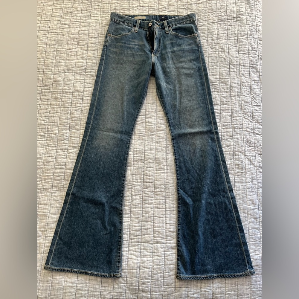 Adriano Golschmied the Farrah 70s bell bottom jean size 30